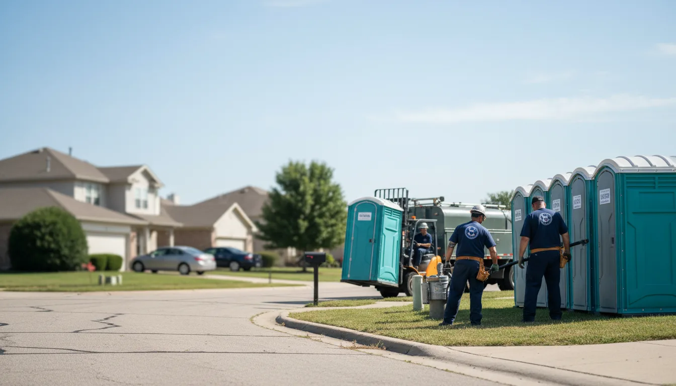 Porta Potty Rental in Vauxhall, NJ near me
